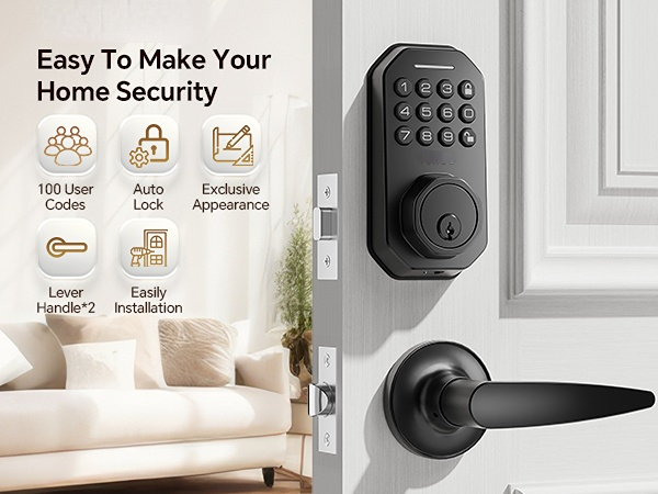 keyless entry door lock