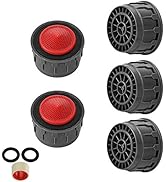 JQK Faucet Areator, 2.2 GPM Flow Retrictor Insert Faucet Aerators Replacement Parts Bathroom 5 Pa...
