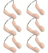SUPVOX Silicone Nose Clips for Swimming: Anti-Slip Clips for Adults - Waterproof Diving Nose Prot...