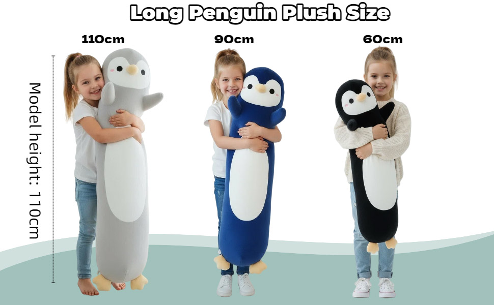 long penguin size
