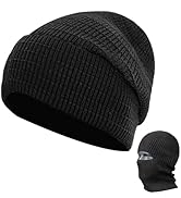 huablo Knitted Beanie Balaclava Skull Cap Ski Mask Outdoor Sports Cycling Hat Winter Hat Warm Fac...