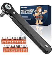 Tools for Men Gifts Right Angle Screwdriver: T5 T6 T7 Torx Star Bit & Ratchet Allen Wrench Drill ...