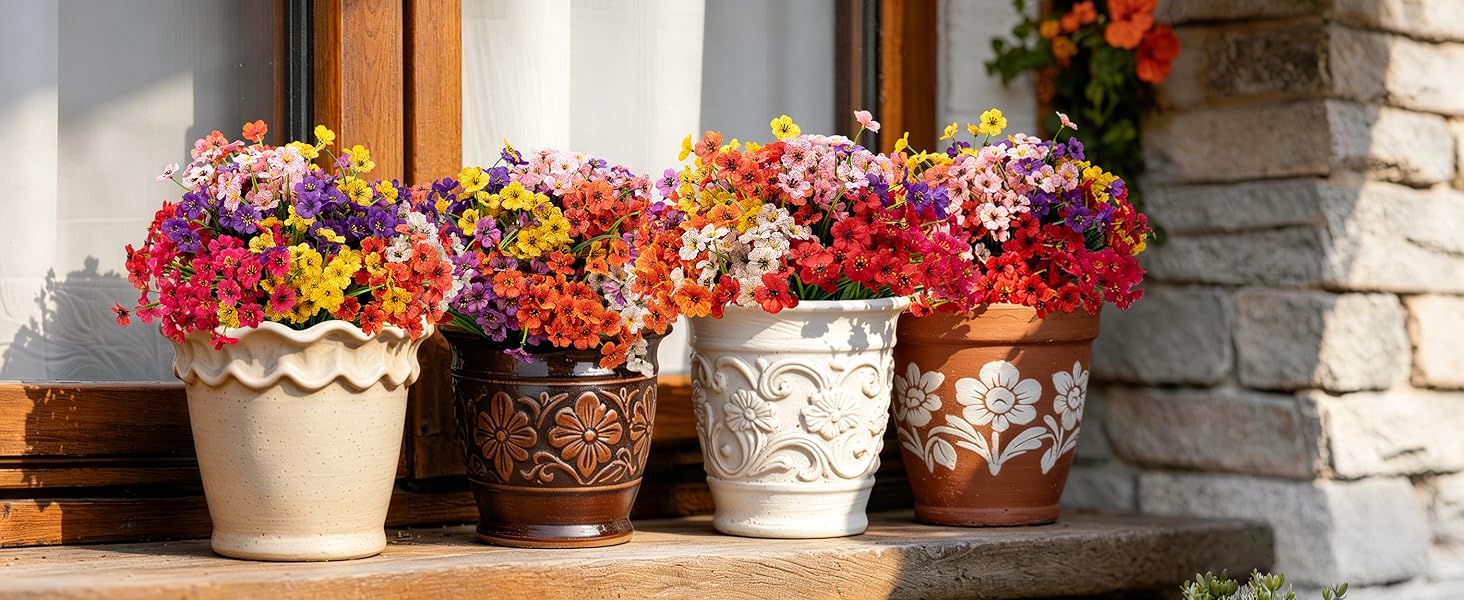Artificial Flowers for Outdoors