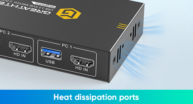 kvm Switch 2 port HDMI