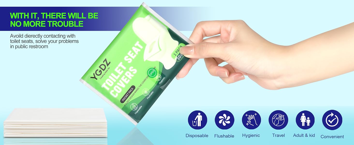 disposable toilet seat covers