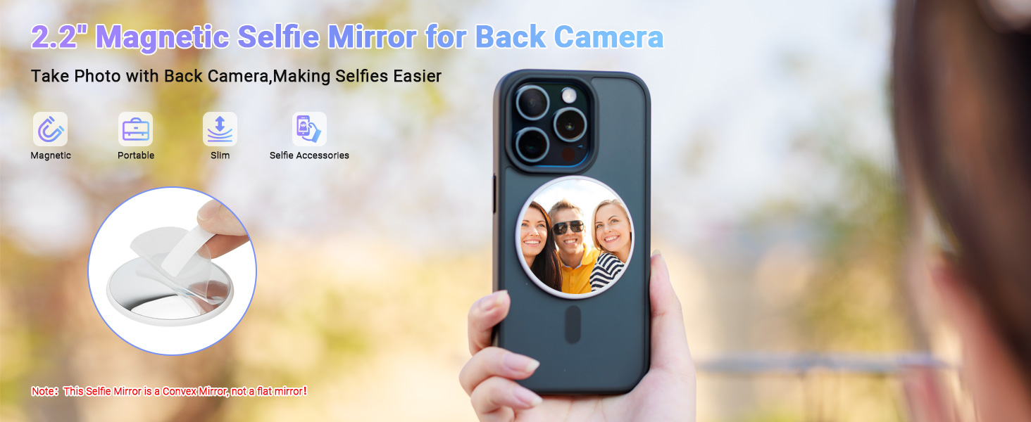 Magnetic Selfie Mirror