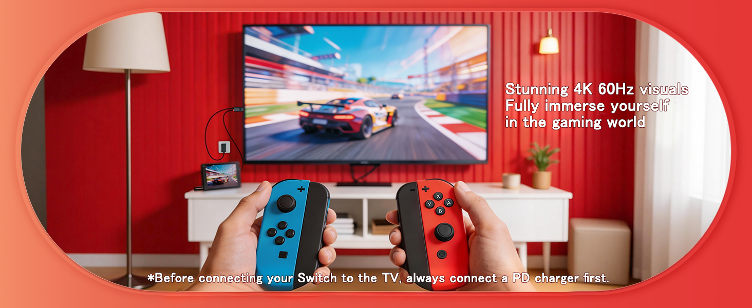 Switch 2 Dock HDMI Adapter