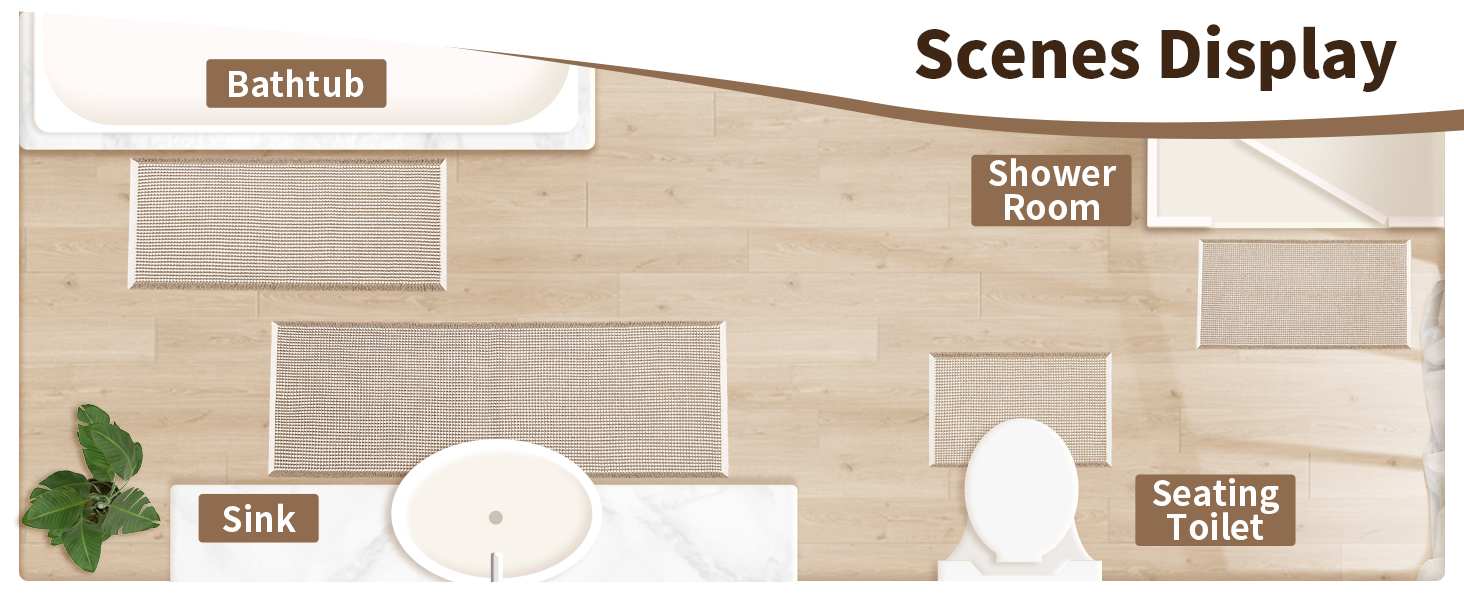 waffle bath mat non slip