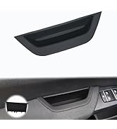 OVANOH Black Driver Side Door Armrest Handle Storage Compartment Compatible for BMW X3 F25 2010-2...