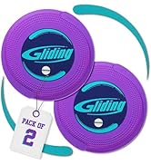 Gliding Discs for Working Out - Exercise Sliders for Carpet & Hardwood Floors 1 Pair, Authentic W...
