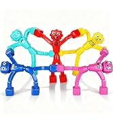 Mruikeny Magnetic Robot Men Travel Toys | Magnetic People Sensory Fidget Toys for Toddlers Kids A...