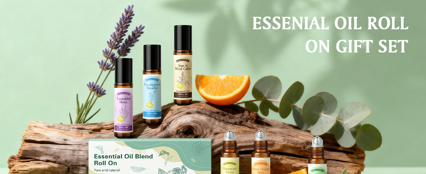 essential oils for skin roll on