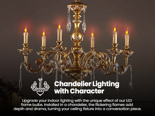 Chandelier Candelabra Base Candle lights