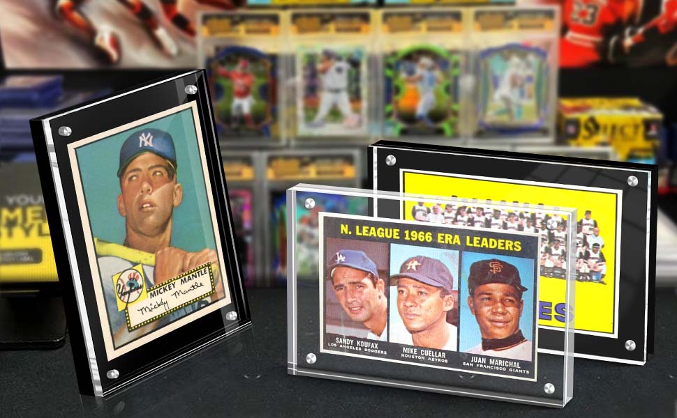 Trading Card Display Frames