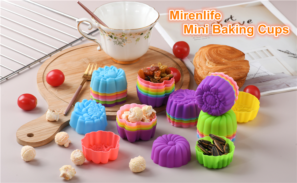 36 mini baking cups