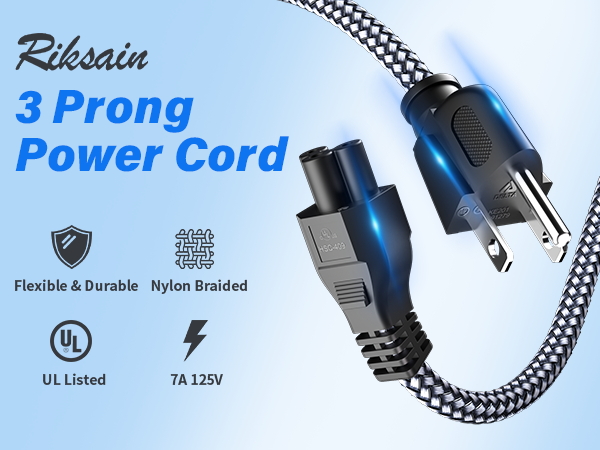 3 Prong Power Cable