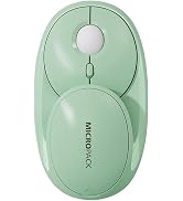 MICROPACK Digitally Yours Rechargeable Wireless Mouse 2.4G Bluetooth Dual Mode, 2.4GHz Optical Co...