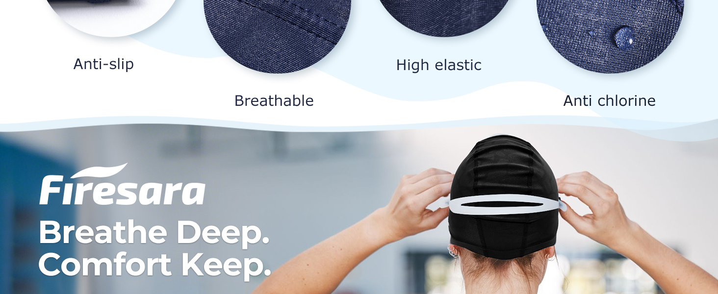 swim cap woman