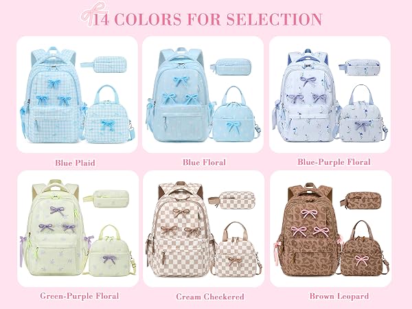 bow backpack for girls