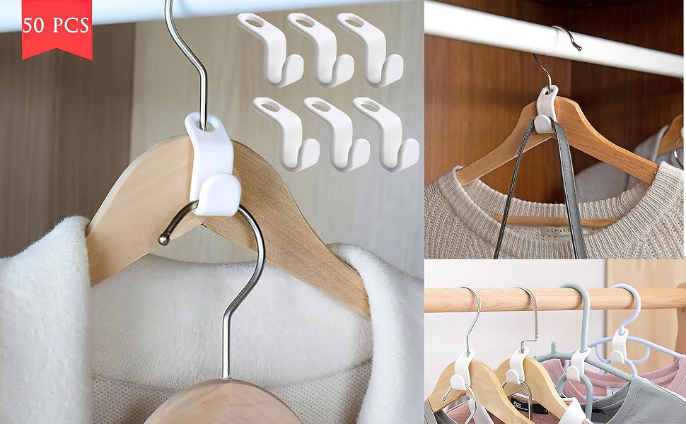 Clothes Hanger Connector Hooks