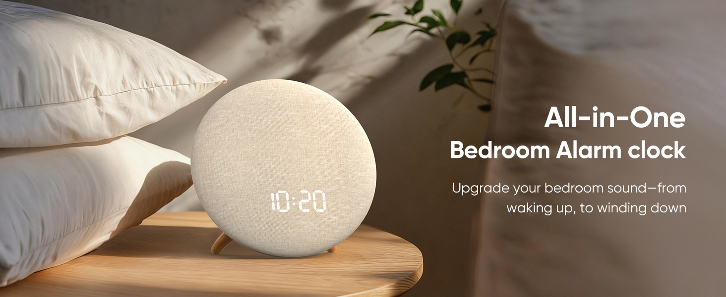 All-in-One Bedroom Alarm Clock