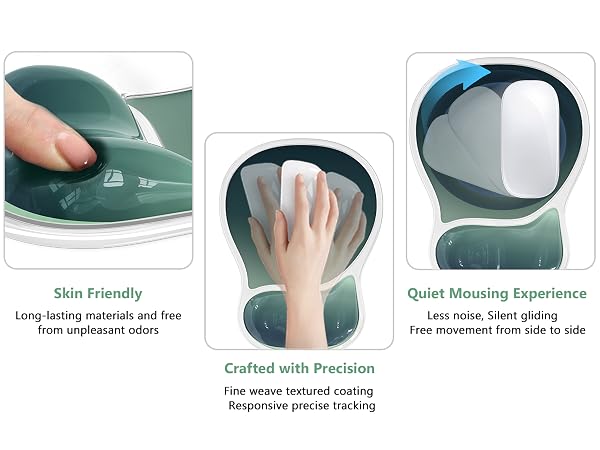 mouse pad desk essentials 3 in 1 set computer accessories