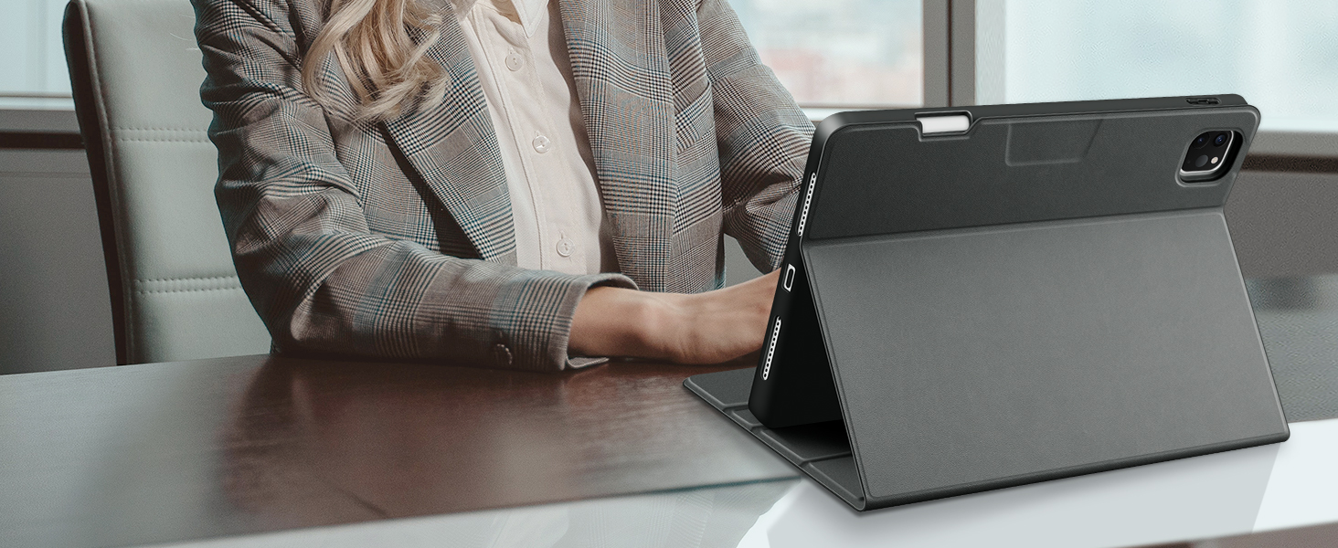iPad Air 13 inch Leather Case Viewing Mode