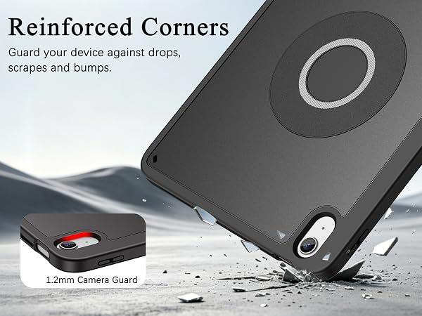 ipad a16 case drop protection against bumps protect camera and ipad
