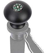 Trekking Poles Knob Handle Grip, Outdoor Universal Monopod Walking Stick Knob, Compass Monopod Tr...