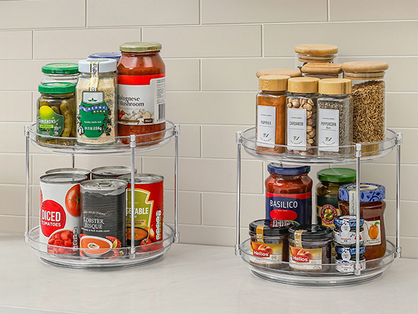 lazy susan turntable organizer