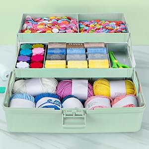 Sewing box organizer