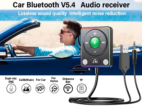 Car Bluetooth V5.4 Audio receiver