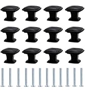 Garkup Kitchen Drawers Black Cabinet Knobs,Drawer Dresser Knobs Matte Black, Drawer Pulls Door Ha...