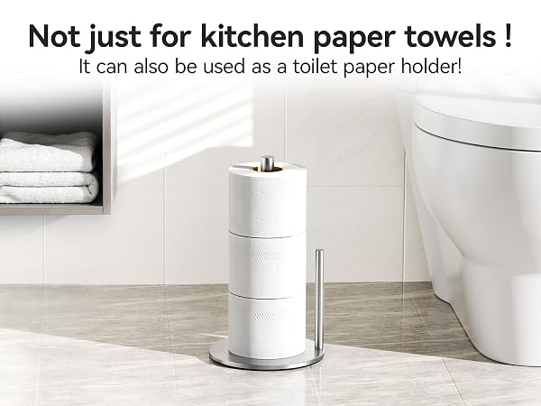 Or used as a toilet Paper holder