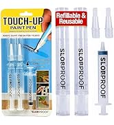 Slobproof Refillable Touch-Up Paint Pen, Mess-Free, Reusable Wall Paint Repair Tool, Precise Appl...