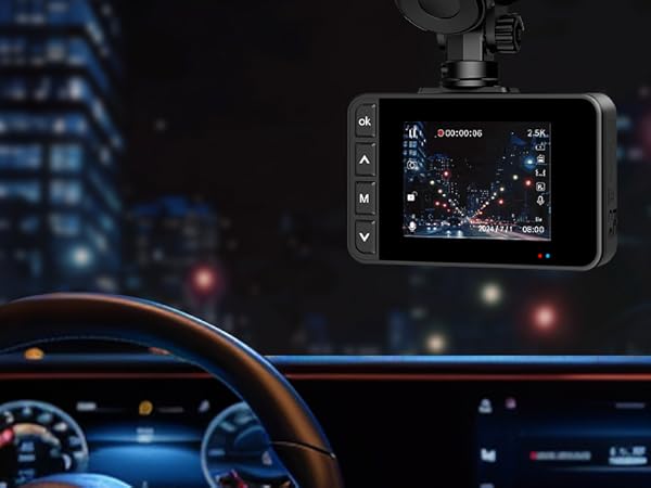 supernight vision dash cam