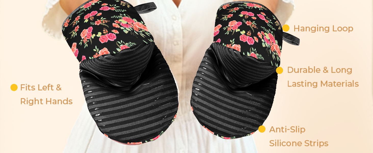 chiccrest Mini Oven Mitts Set