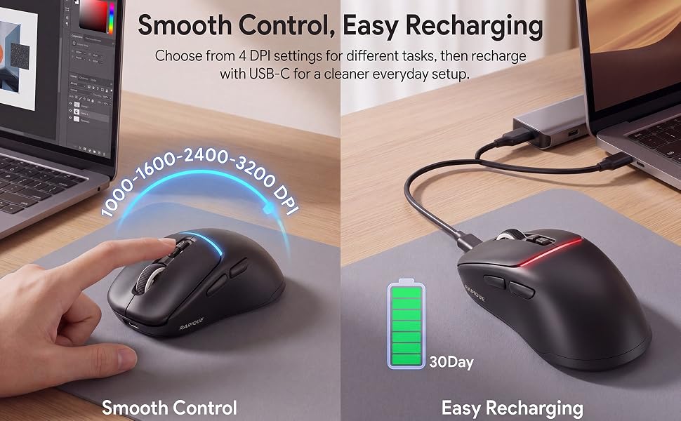 R108 USB-C Rechargeable
