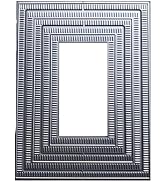 Rectangle Border Metal Cutting Dies,Card Making and Scrapbooking Templates for DIY Greeting Cards...