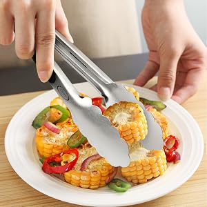 kitchen tongs for pick up food salad