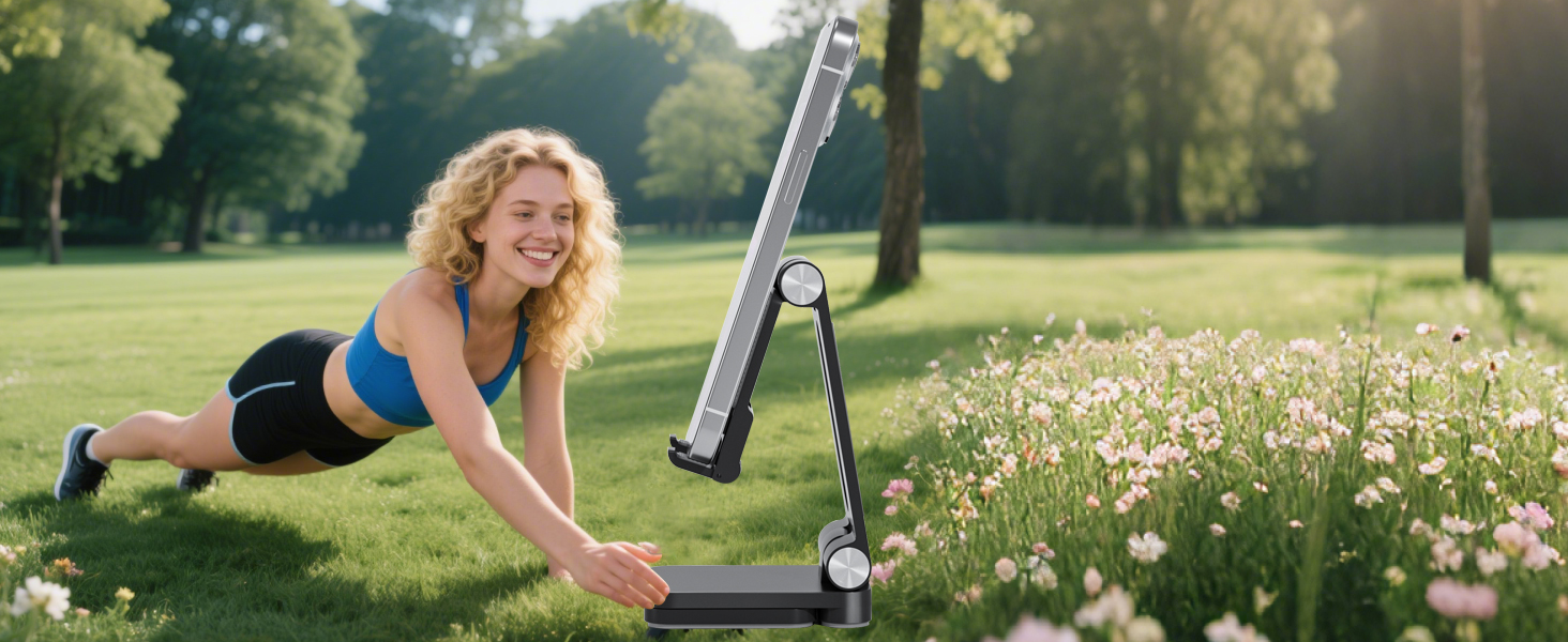 Ideal for working out, watching videos, and facetime calls
