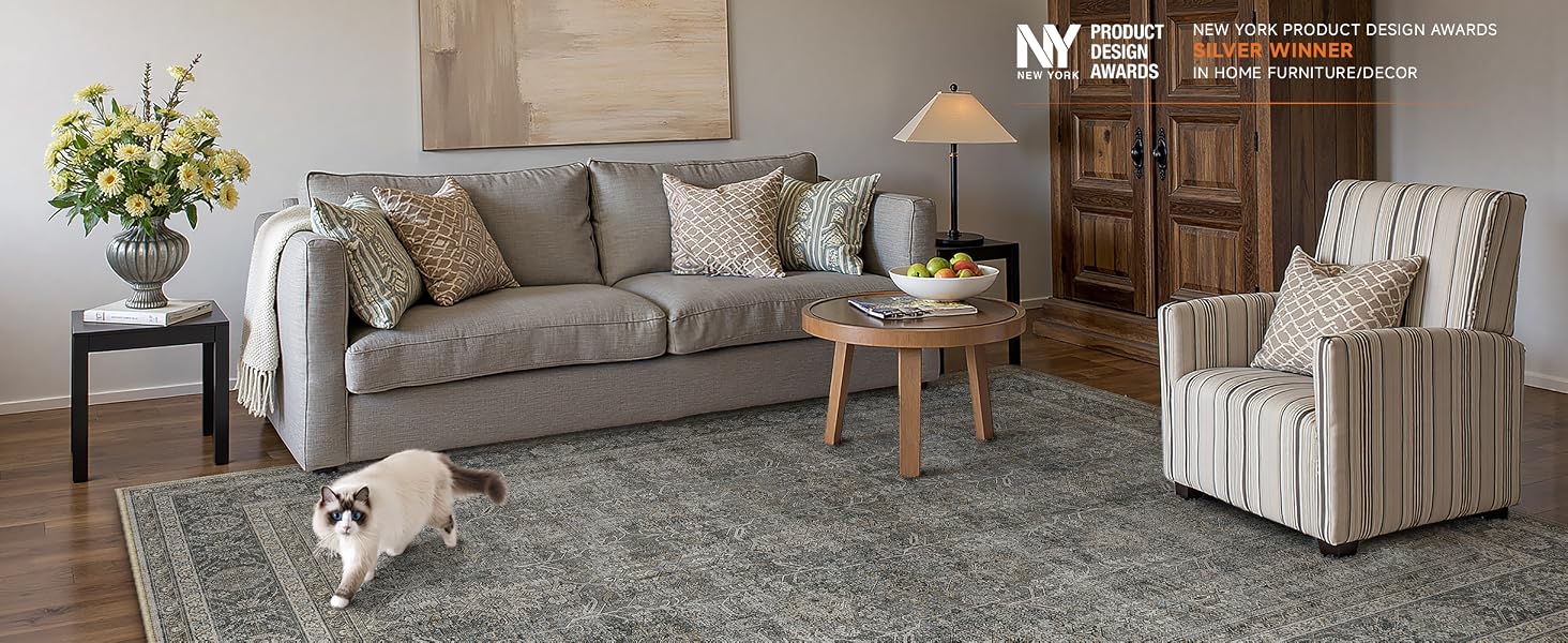 purecozy vintage rug