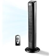 Winado 36" Bladeless Tower Fan, Portable Floor Fan with Remote Control, LED Display, Adjustable 9...