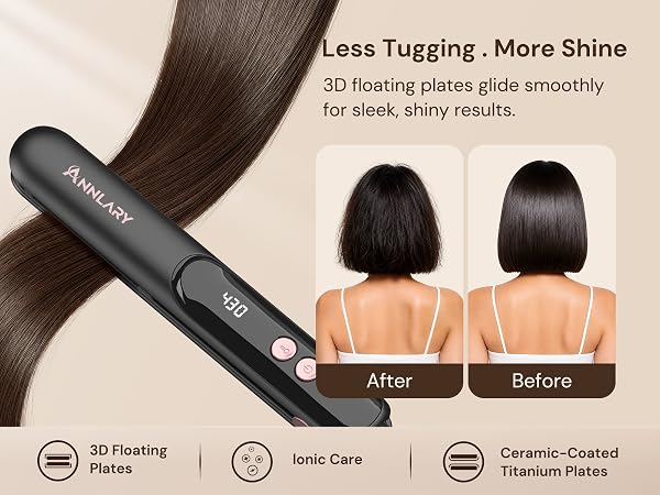 travel hair straightener