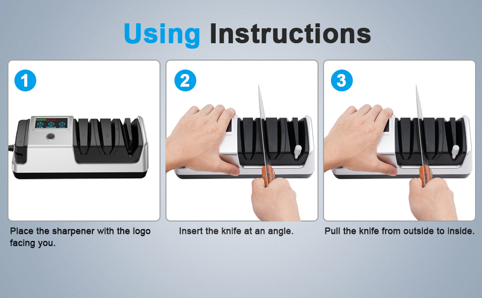 5 in 1 Electric Knife Sharpener