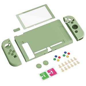 case cover for nintendo switch oled protector for nintendo switch oled thumb grip caps for switch
