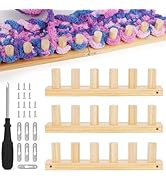 Wooden Loom Kit for Blankets, Aeelike 39 inch DIY Handmade Extra Jumbo Chunky Yarn Crochet Knitti...