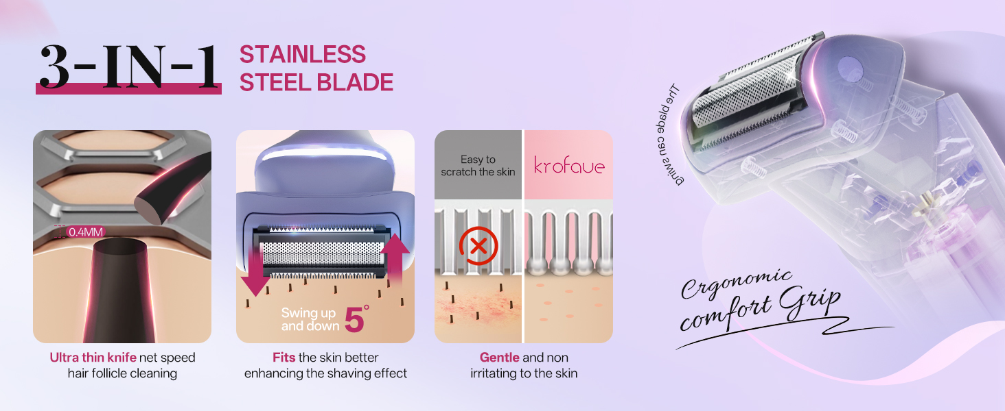 electric razors for women