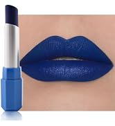HHLTOH Light Blue Matte Lipstick - Pigmented Lip Crayon & Face Paint Stick for Women Everyday Hal...