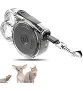 Retractable Dog Leash for Small Dogs, 10ft Retractable Leash for Puppies Up to 26 lbs, 360° Tangl...